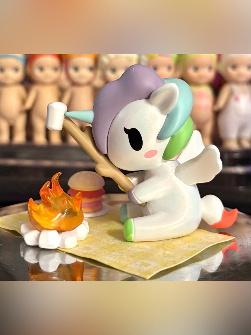 Tokidoki Campfire Cutie Unicorno Picnic Party Series Collectible Art Figure